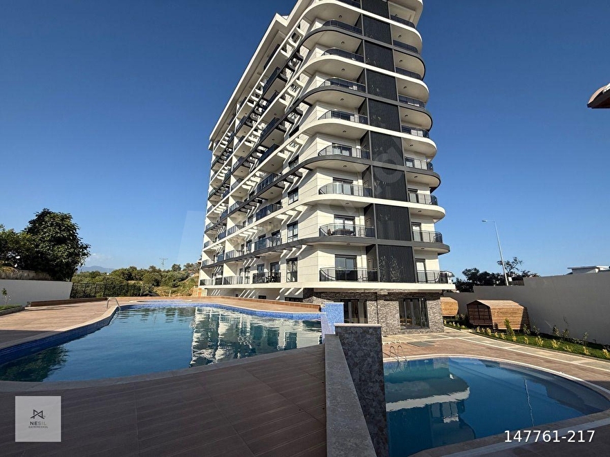 AVSALLAR ALONE TOWER SİTESİNDE LÜKS KONSEPTTE 8.KAT 2+1 71M2 FUL DENİZ MANZARALI KAT MÜLKİYETLİ