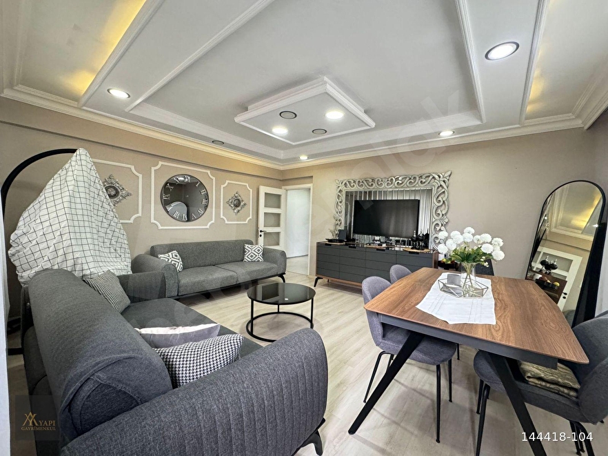 CADDE ÜZERİ ÖN CEPHE TADİLATLI SATILIK 3+1 DAİRE