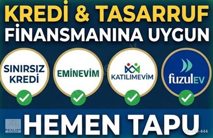 Kazım Karabekir Mah. 2+1 Kapalı Otoparklı Krediye Uygun Daire