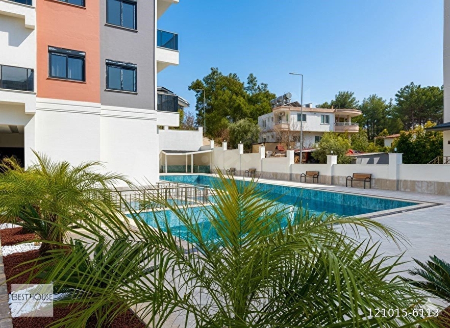 ALANYA AVSALLAR’DA HAVUZLU SİTEDE İÇERİNDE MUHTEŞEM 1+1 SATILIK DAİRE