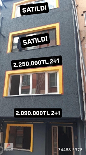 HARMANTEPE MAHALLESİNDE KREDİYE UYGUN SATILIK DAİRELER