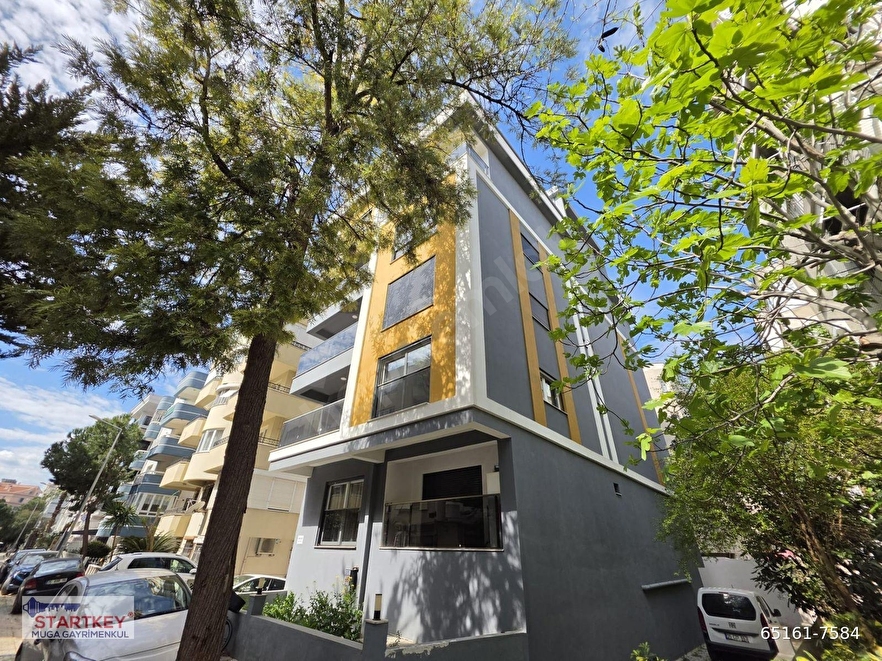 MUGA'DAN BOSTANLI'DA 1 YILLIK BİNADA ARA KATTA 4+1 SATILIK DAİRE