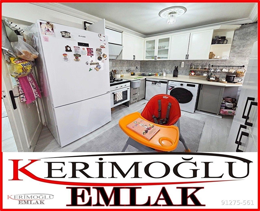 ESERTEPE'DE LÜKS YAPILI 2+1 KAT KONUMLU GENİŞ MUTFAKLI DAİRE