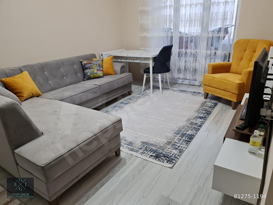 SATILIK 1+1 EŞYALI DAİRE İSKANLI , KOMBİLİ , ALTINOVA MAHALLESİ