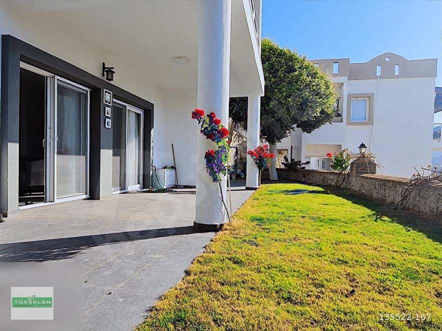 BODRUM YALIKAVAK MERKEZDE MASRAFSIZ BAHÇELİ DAİRE