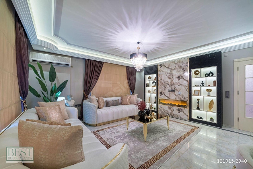 ALANYA/MAHMUTLAR'DA ULTRA LÜKS BAKIMLI 2+1 SATILIK DAİRE