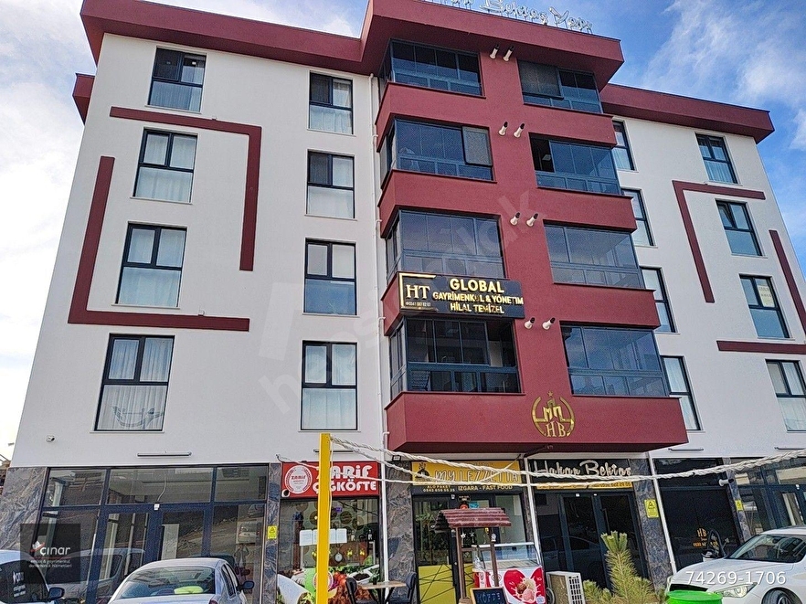 KAPALI BALKONLU ANKASTRELİ YERDEN ISITMALI 1+1 çınar emlaktan