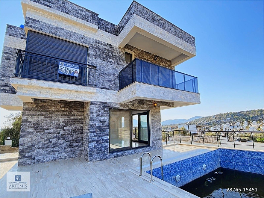 Kıyıkışlacık Zeytinlikuyu da 4+1 Müstakil Havuzlu Akıllı Villa