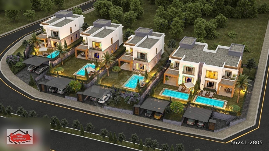 MY HILL BOUTIQUE A PLUS VİLLA ÖZEL BAHÇELİ MÜSTAKİL+HAVUZLU