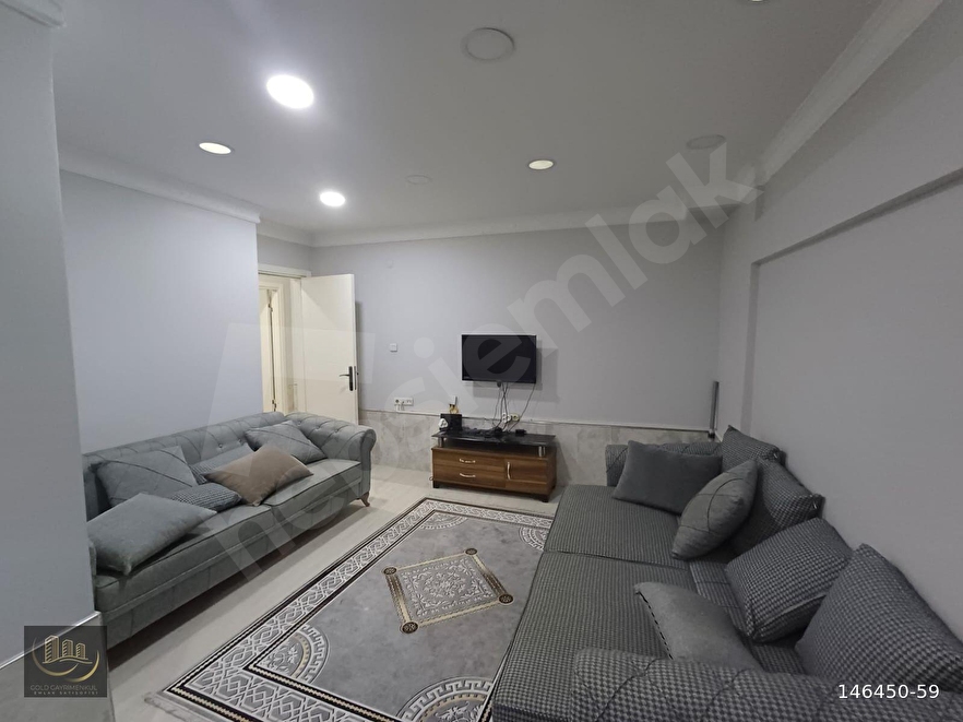 ÖZGÜRLER SİTESİNDE MASRAFSIZ 2+1 90m² SATILIK YARI BODROM GOLD EMLAK