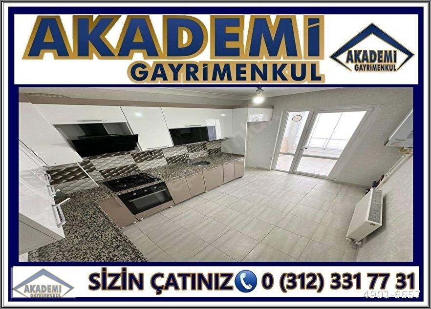 AKADEMİ'DEN KARAKEÇİLİ CADDE ÜZERİ ŞELALE VE PARK CEPHELİ 3+1
