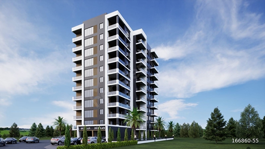 ERDEMLİ MEEKEZ LÜKS 1+1 DAİRE