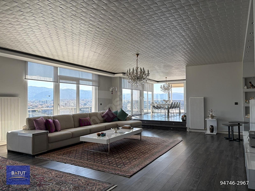 GÜZELBİRYER SİTESİNDE ŞEHİR MANZARALI PENTHOUSE SATILIK 4+1DAİRE