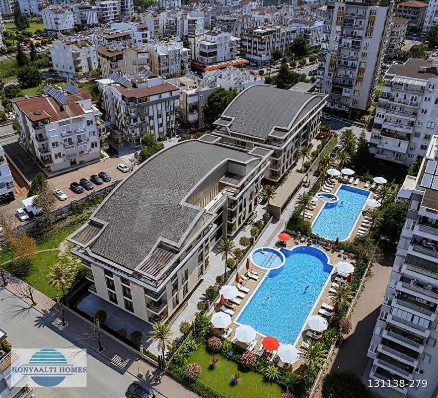 KONYAALTINDA ULTRA LÜX AKILLI EV SİSTEMİ DAİRELER %50 PEŞİN KALAN TAKSİTLİ KAPALI OTOPARKLI HAVUZLU