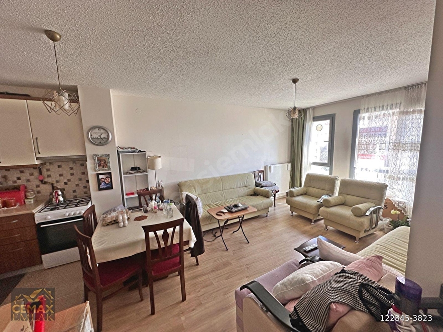 KARAAĞAÇ TOKİ'DE ARA KATTA MANZARALI ÖNÜ AÇIK 2+1 SATILIK DAİRE