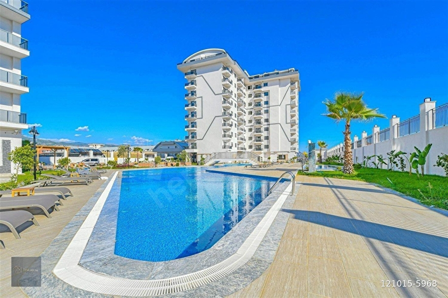 ALANYA’DA ULTRA LÜKS SİTE İÇERİSİNDE  1+1 SATILIK DAİRE KAÇMAZ FIRSAT BU FİYATA SON DAİRE!!!