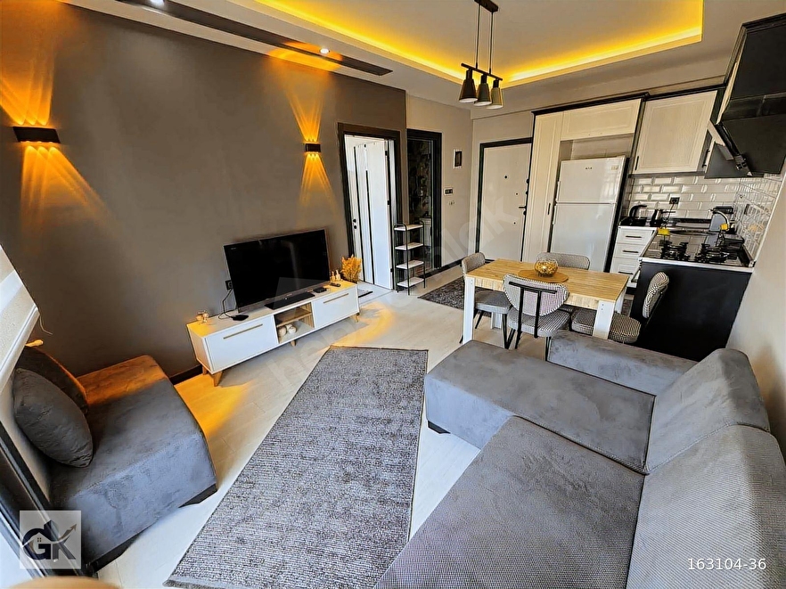 SARIÇAM GÜLTEPE LÜKS EŞYALI HAZIR KİRACILI SATILIK 1+1 DAİRE