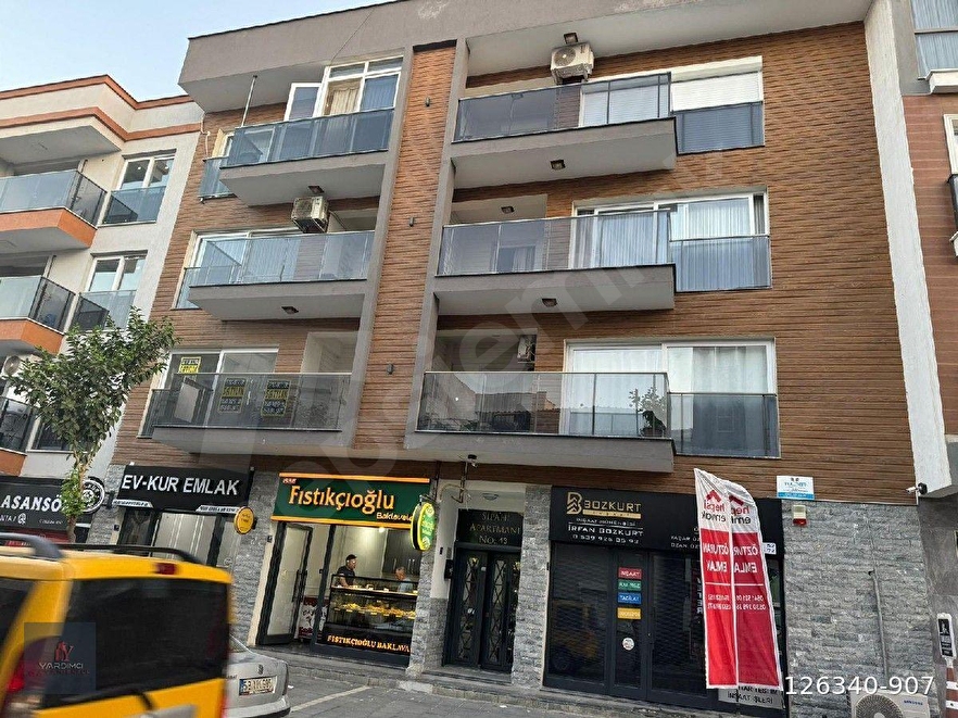 Kuşadası Davutlar merkezde kapalı mutfak satılık sıfır 2+1 daire