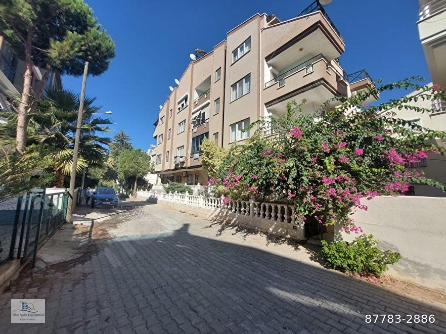 Didim çamlık mahallesinde plaja 300 metre mesafede full eşyalı 3+1 daire