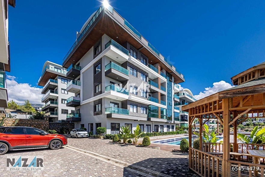 Alanya Oba’da Satılık 1+1 Eşyalı Yeni Daire – Sea Pearl Park