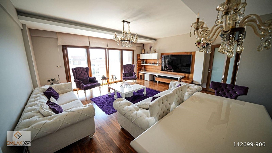 Emlakyap'tan Mavera Başakşehir'de 220m2 teras alanına sahip(kış bahçeli),196 m2 geniş 3+1 Daire.